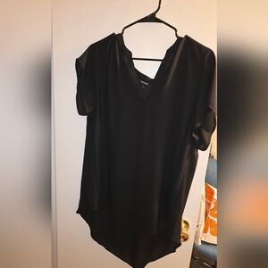 Torrid Elegant Black Blouse